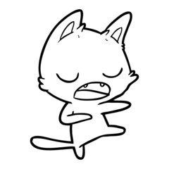 talking cat dancing