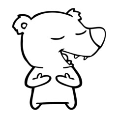 cartoon bear