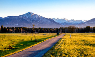 Naklejka premium european alps