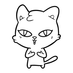 cartoon cat