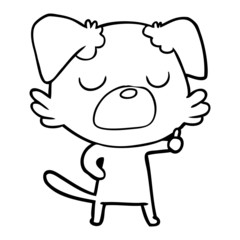 cartoon dog