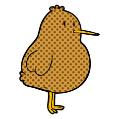 cute cartoon kiwi bird