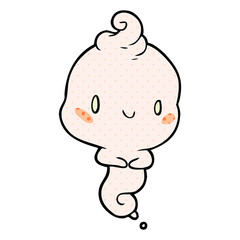 cute cartoon ghost