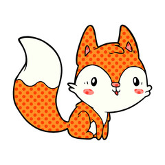 cute cartoon fox