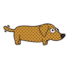 cartoon little dog