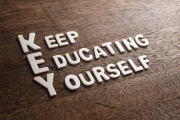 Key Acronym (Keep Educating Yourself)