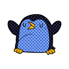 cartoon penguin