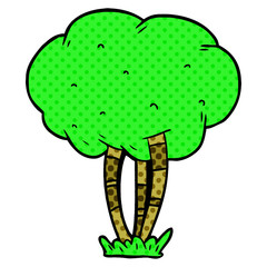 cartoon tree