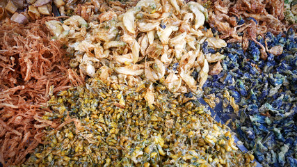 Street Food - Various Kinds of Crispy Fried Flowers