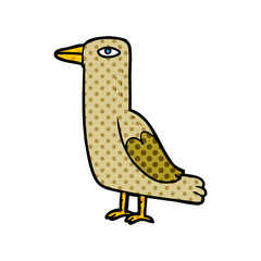 cartoon bird