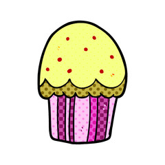 cartoon cupcake