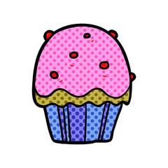 cartoon cupcake