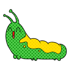 funny cartoon caterpillar