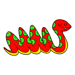 cartoon snake