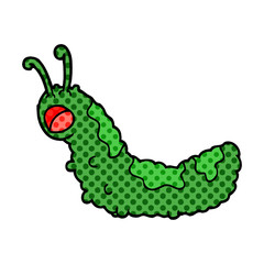 funny cartoon caterpillar