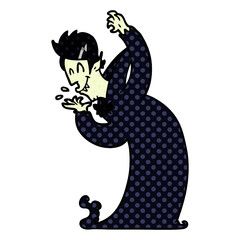 cartoon vampire