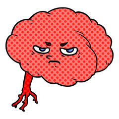 cartoon brain