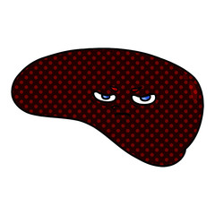 cartoon liver