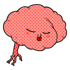 cartoon brain