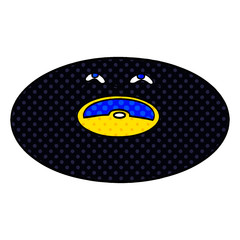 cartoon old vinyl record