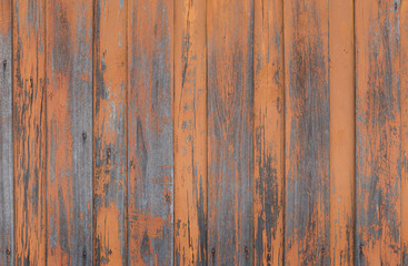 old orange color on wood pannel