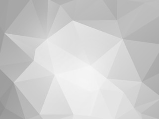 vector abstract gray paper triangles background
