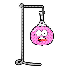 cartoon science experiment