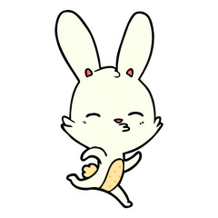 running bunny cartoon