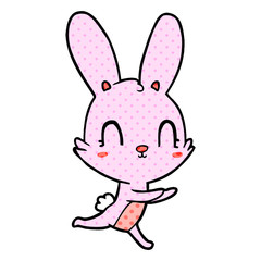 cute cartoon rabbit