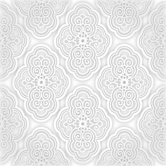 Seamless Korean pattern vector background