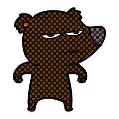 annoyed bear cartoon