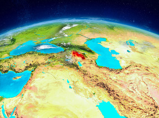 Fototapeta premium Armenia on Earth
