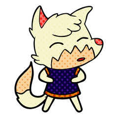 cartoon fox