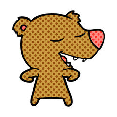 cartoon bear