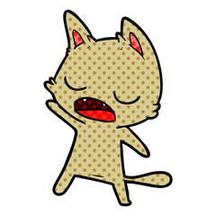 talking cat cartoon
