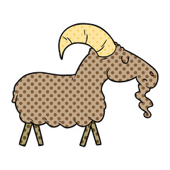 cartoon goat