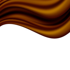 Chocolate brown liquid creamy abstract background