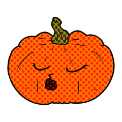 cartoon pumpkin