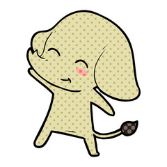 cute cartoon elephant