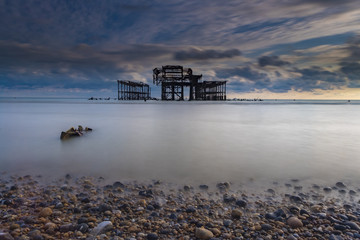 Brighton old pier © Digitalna kamera