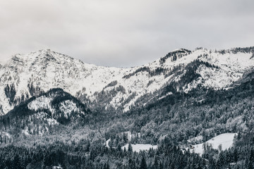 Obraz premium Winter landscape. Mountains. 