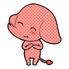 cute cartoon elephant