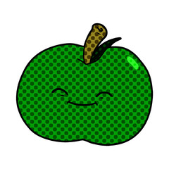 cartoon apple