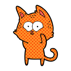 cartoon cat