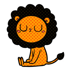 cartoon lion