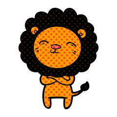 cartoon lion