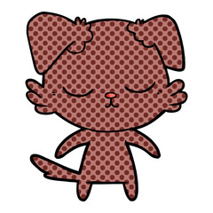 cute cartoon dog