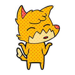 cartoon fox