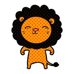 cartoon lion