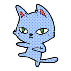 cartoon cat dancing